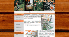 Desktop Screenshot of lacasastihl.com