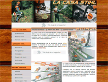 Tablet Screenshot of lacasastihl.com